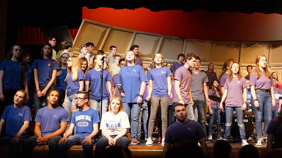 The choir from Washburn Rural High School in Topeka was impressive at a recent Kansas City appearance.