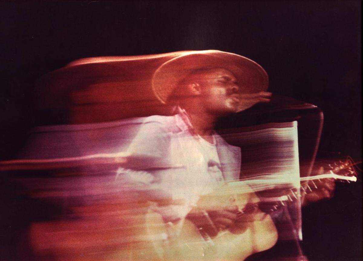 Danny Cox performs at the Cowtown Ballroom in 1973. This photo by Dan “Mort” Moriarty was on the cover of Cox’s CD, “Young and Hot — Live at Cowtown Ballroom.”