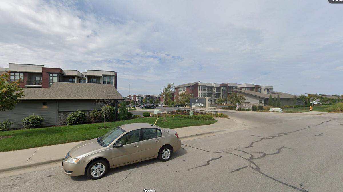 A police officer is in serious condition at a hospital after being shot multiple times while investigating a domestic disturbance at the Residences at Echelon apartment in the 3500 block of Southwest Hollywood Drive in Lee’s Summit. This Google Maps Street View image of the area is from 2024.