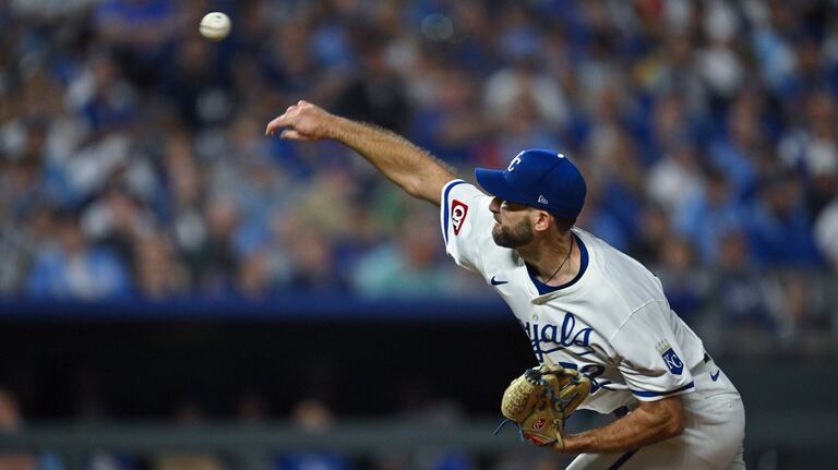 Kansas City Royals starter Michael Wacha hit in neck by foul ball off teammate’s bat