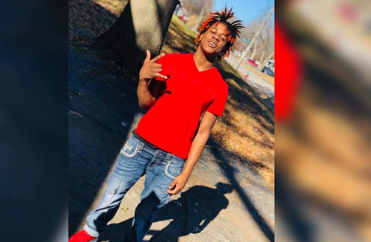 Taveon Brooks, 15, was shot and killed while in a car with other teenagers early Sunday morning in Kansas City, Kan. Earlier this week he had gotten his hair dyed to match his mother’s hair in celebration of her birthday.