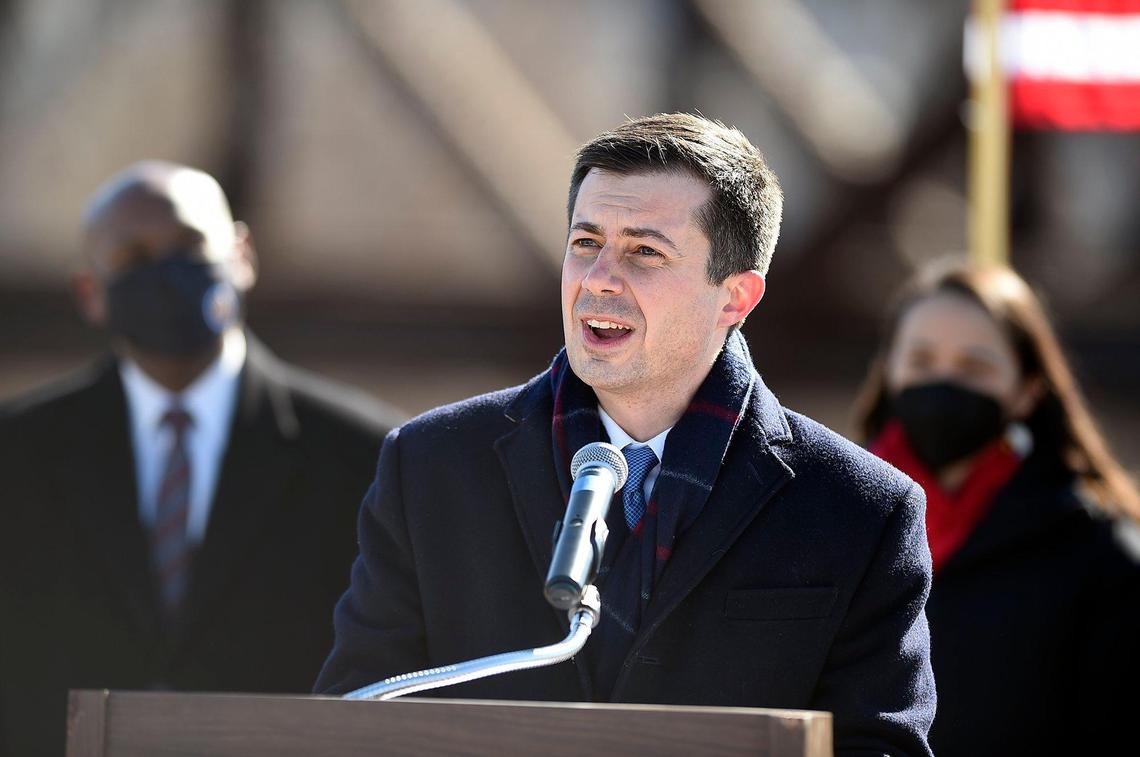 U.S. Secretary of Transportation Pete Buttigieg.