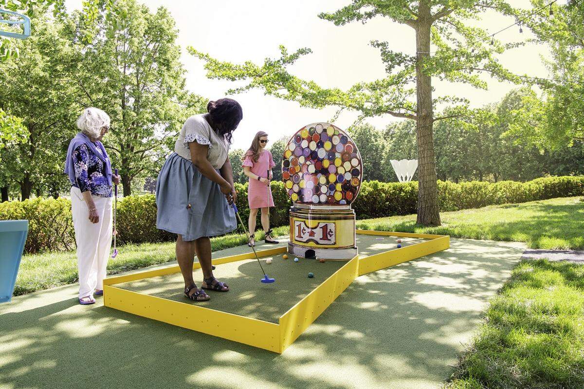 The Art Course in Donald J. Hall Sculpture Park will return beginning March 19.