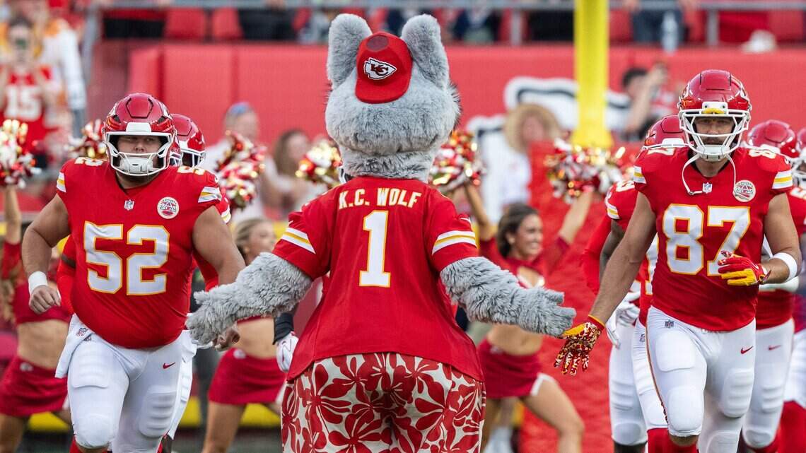 NFL mascots — including KC Wolf — want American kids to move it for 60 minutes a day
