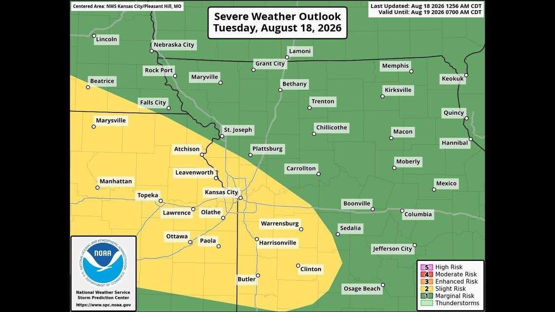 Storms could turn severe across the Kansas City area. Here’s what to expect