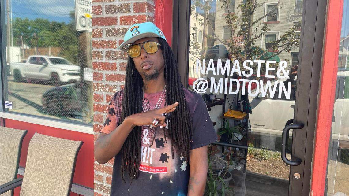 Alan Wayne, a Kansas City hip-hop artist, overcame struggles with alcoholism and recently teamed with fellow creatives to open Namaste & Midtown, a non-alcoholic creative hub for community.