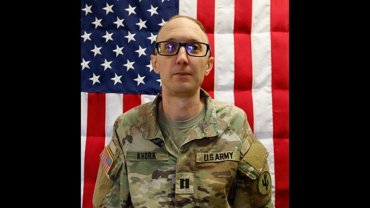 Capt. Cody Khork, 35, of Winter Haven, Florida, was a current online student at Webster University in St. Louis. He was one of six U.S. soldiers killed in a Kuwait drone strike at a command center.