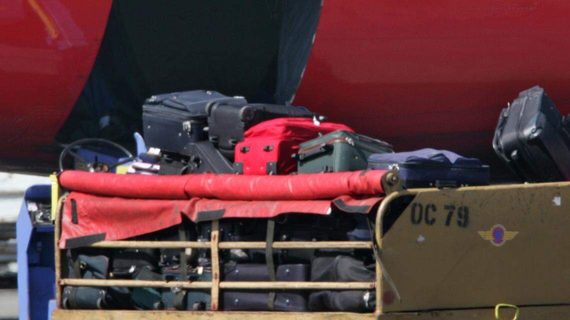 While working as a Southwest Airlines baggage employee, officials say Mark Hunter admitted to stealing five firearms from luggage traveling through St. Louis Lambert International Airport.