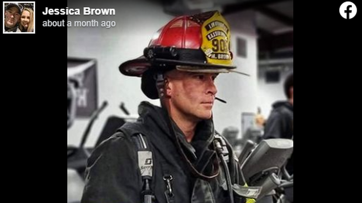Baxter Springs firefighter Lt. Malachi Brown died nearly one month after he was injured fighting a structure firefighter, his wife said.