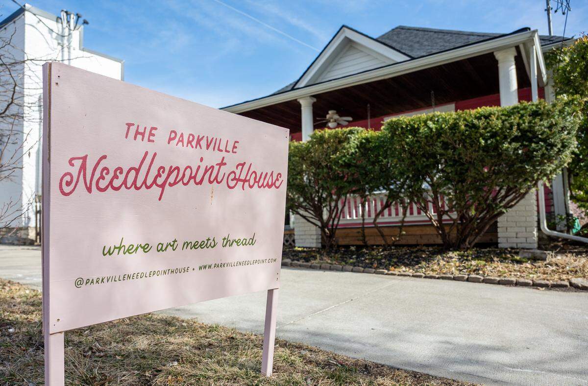 The Parkville Needlepoint House at 205 Main St., is pictured on Wednesday, Feb. 11, 2026, in Parkville.