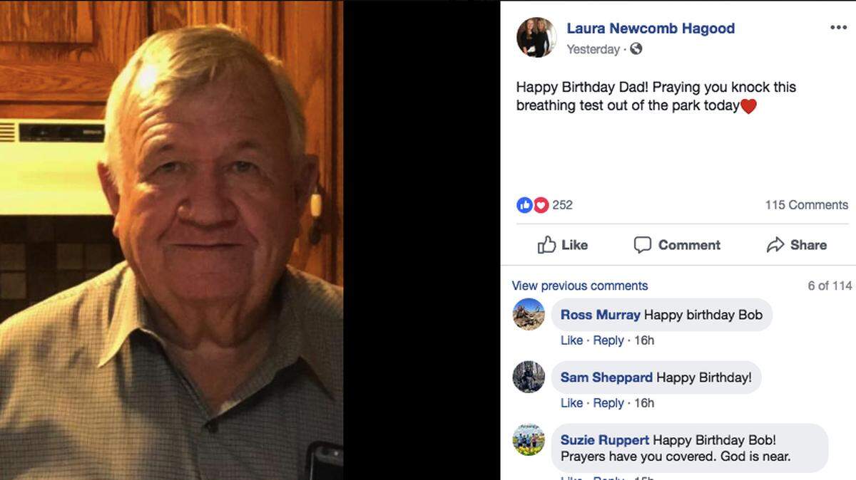 Bob Newcomb of Butler County, Missouri was left with life-threatening injuries when a fight broke out between two bulls he was loading into a trailer. The fighting bulls ended up on top of him and the man’s wife had to chase them away.