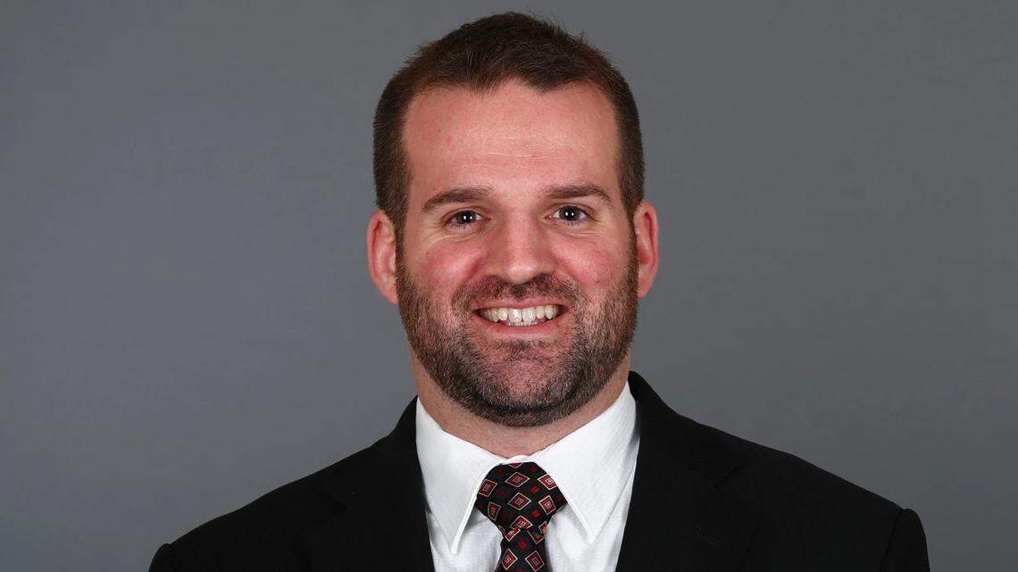 New Chiefs quarterbacks coach David Girardi, who was promoted after Matt Nagy was chosen as new offensive coordinator.