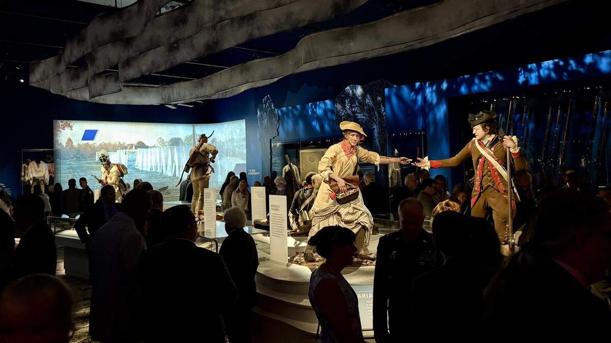 Wide Awake Films of Kansas City has helped create a unique exhibit, “Call To Arms: The Soldier and the Revolutionary War,” for the U.S. Army. The two-year exhibit opened earlier this month.