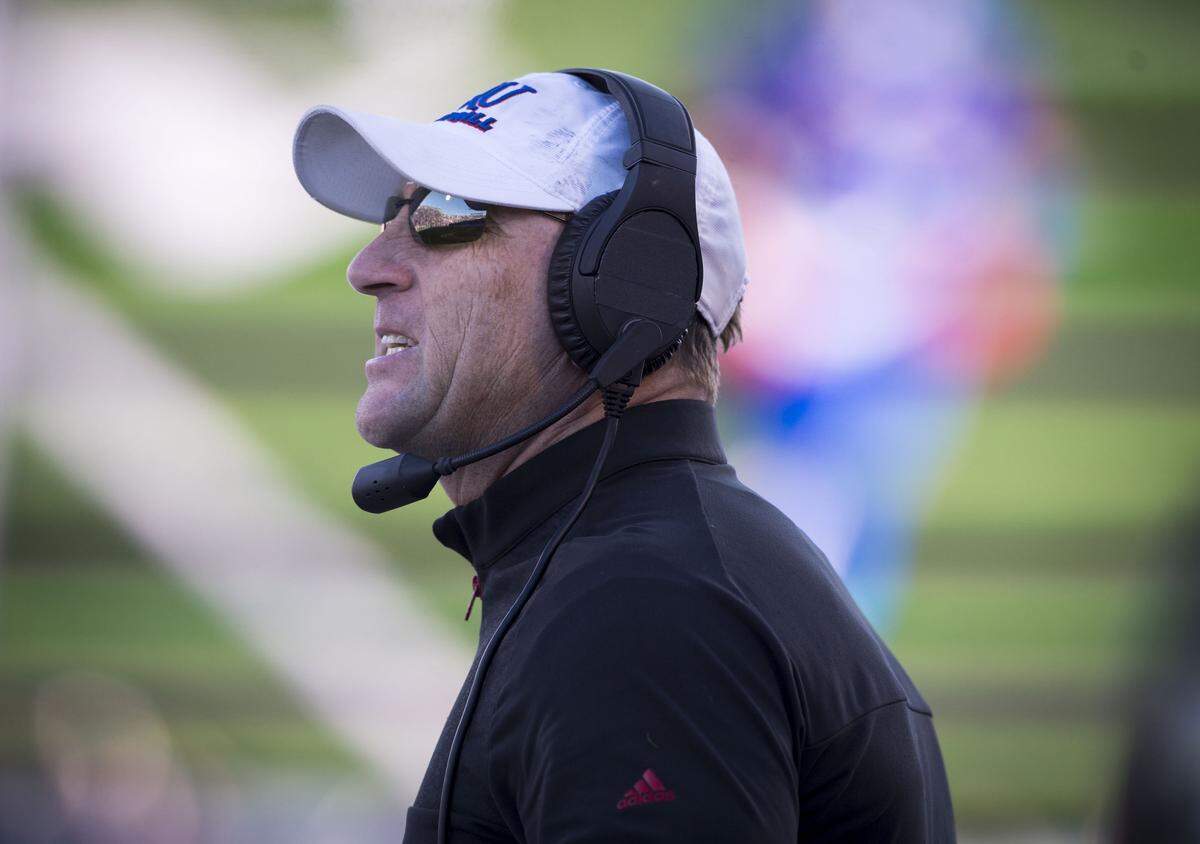 Former KU football coach David Beaty