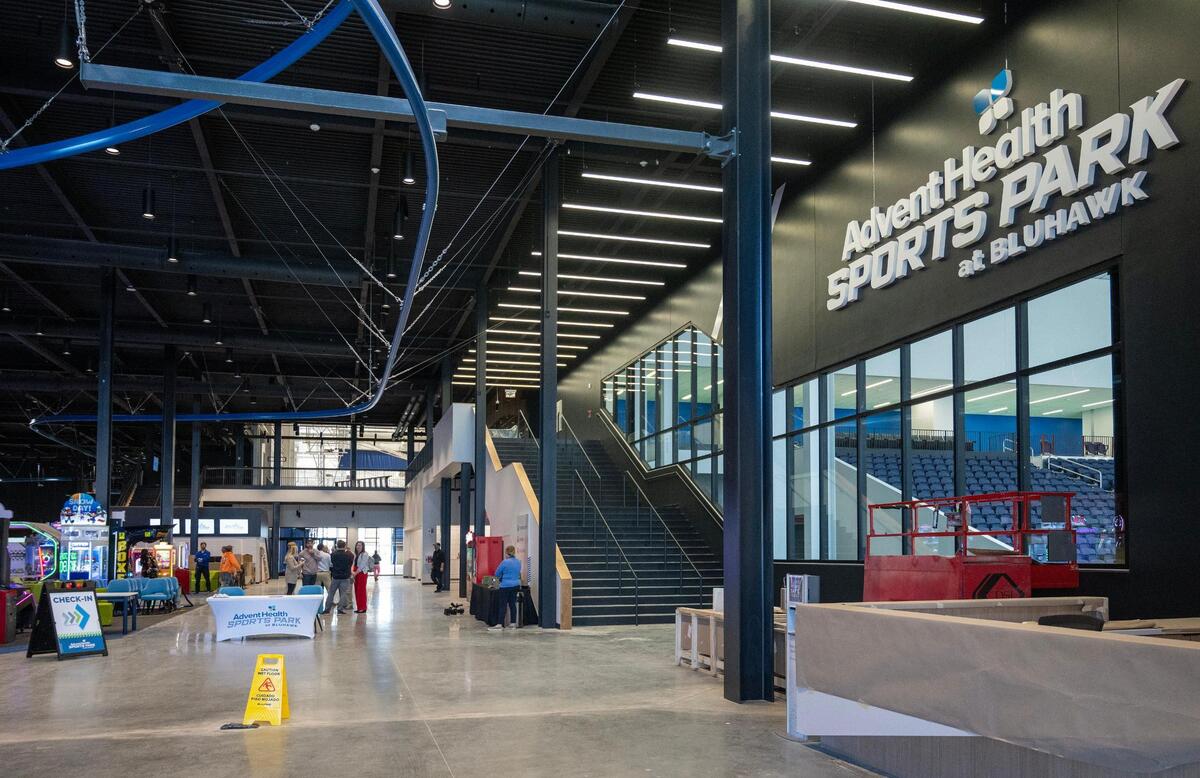 AdventHealth Sports Park at Bluhawk will celebrate a grand opening from 10 a.m. to 2 p.m. on Saturday, Oct. 26, 2024 in Overland Park.