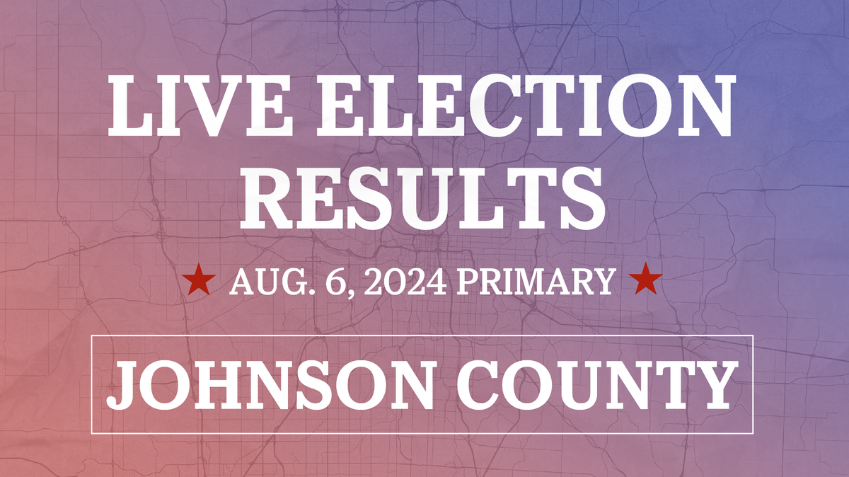The primary election takes place on Tuesday, Aug. 6, 2024. Johnson County residents are deciding on candidates for sheriff, U.S. House and district attorney.