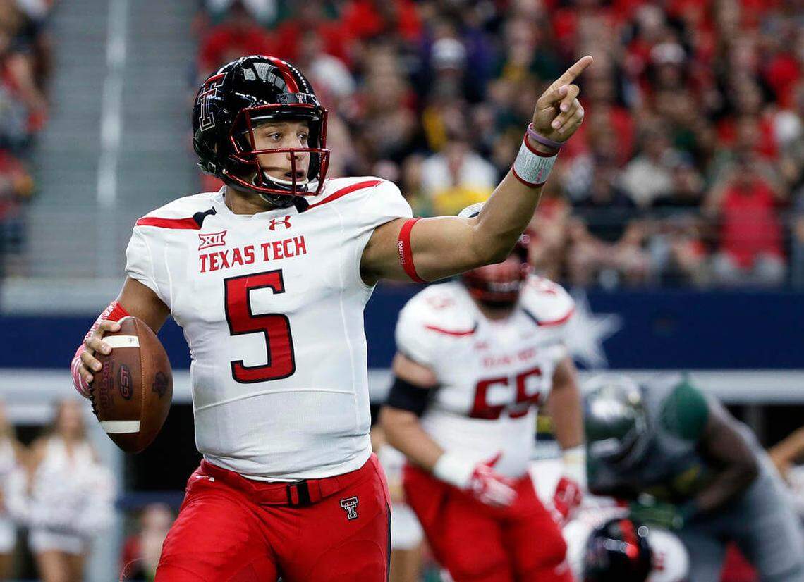 Patrick Mahomes directed a high-powered offense during his years in Lubbock.