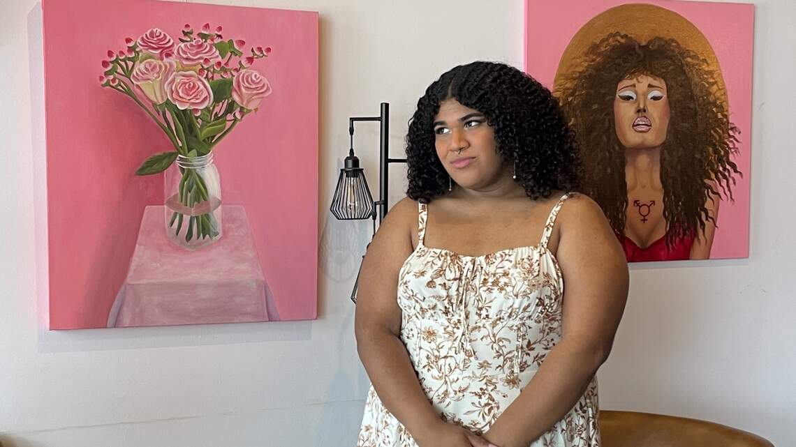 19-year-old debuts KC exhibit with art on trans visibility: ‘Express the joy’