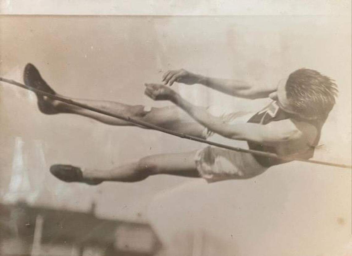 Tom Poor, known as “The Kansas Grasshopper,” competed at the 1924 Paris Olympics after a successful college career at KU.