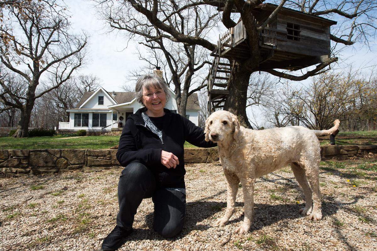 Pat Peer has lived in rural Johnson County near Edgerton for 43 years. Edgerton's plan to expand Logistics Park to south of Interstate 35 has her worried about how soon she will see a warehouse across from her house.