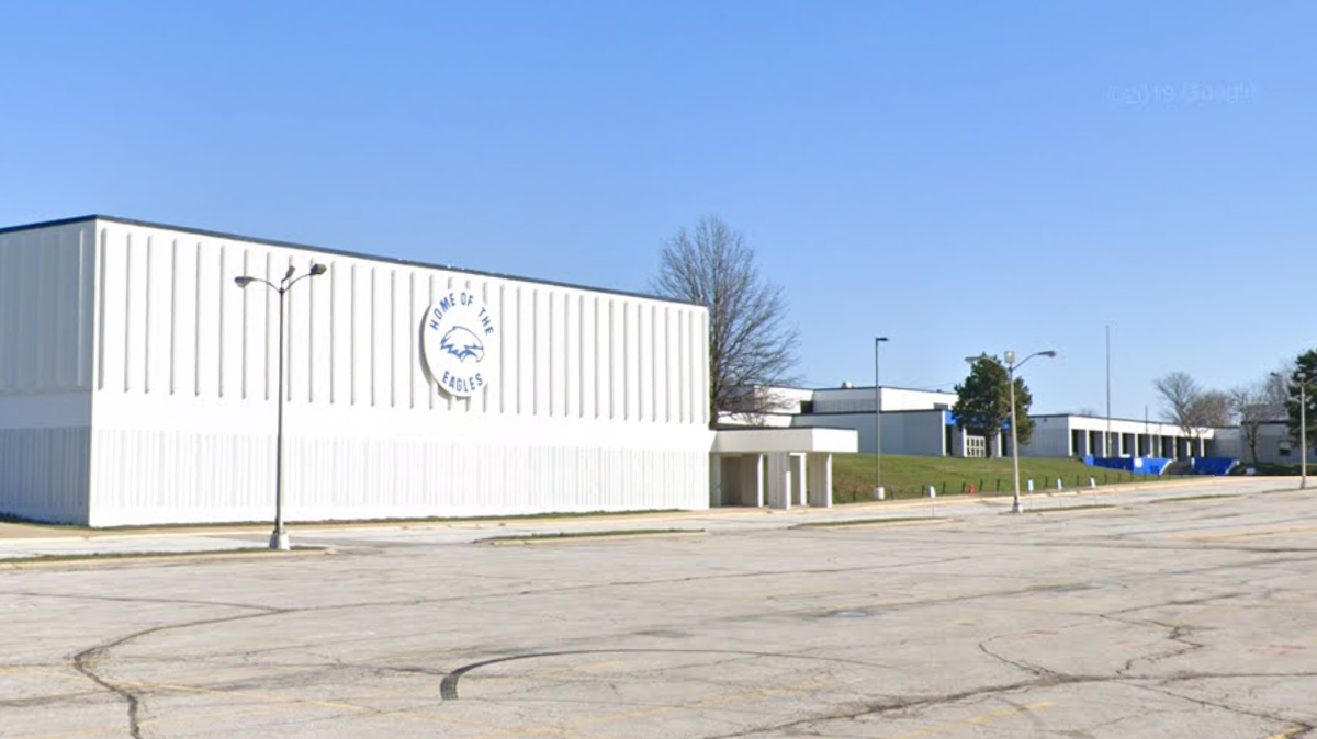 A Google Maps street view image from March 2019 shows Smith-Hale Middle School in Kansas City, Kansas.