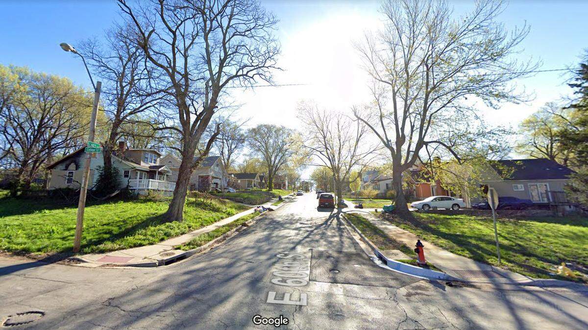 Police rescued a 6-year-old girl and arrested a relative after he allegedly tried to use her as a shield after firing shots at officers inside a Kansas City home Sunday night, Kansas City police said. This Google Maps Street View image is from 2019.