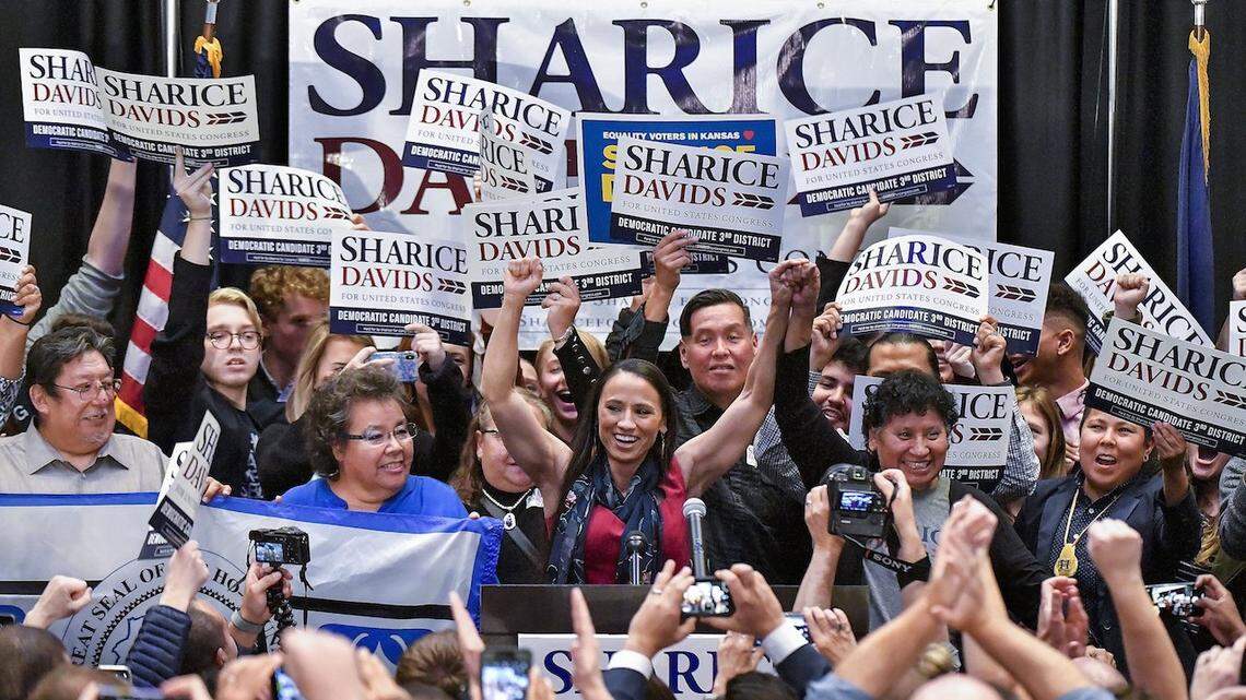 Sharice Davids shows ‘respect’ for Pelosi’s authority on Congress’ first day