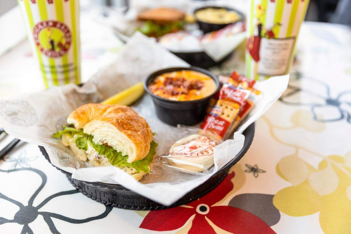 Atlanta-based Chicken Salad Chick offers a variety of chicken salads and sides.