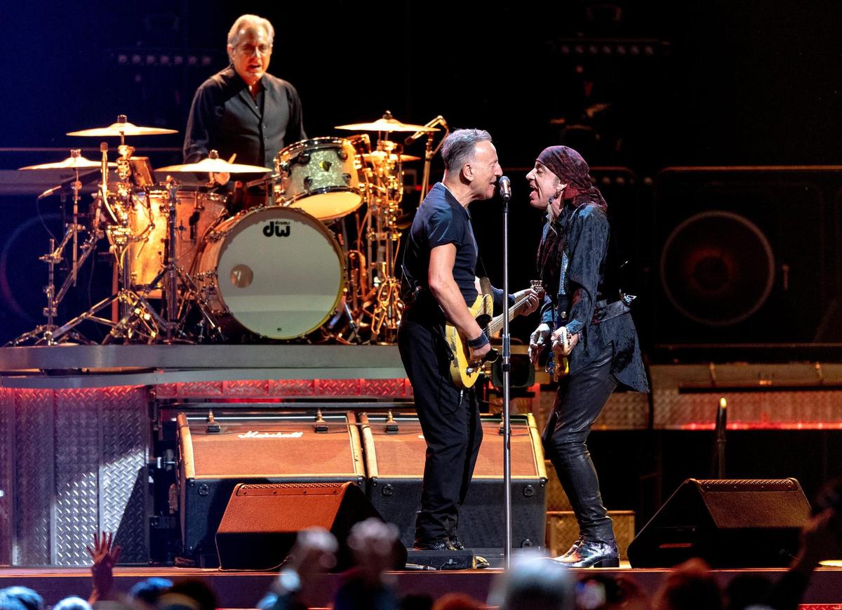 Bruce Springsteen and The E Street Band perform at T-Mobile Center on Saturday, Feb. 18, 2023, in Kansas City.