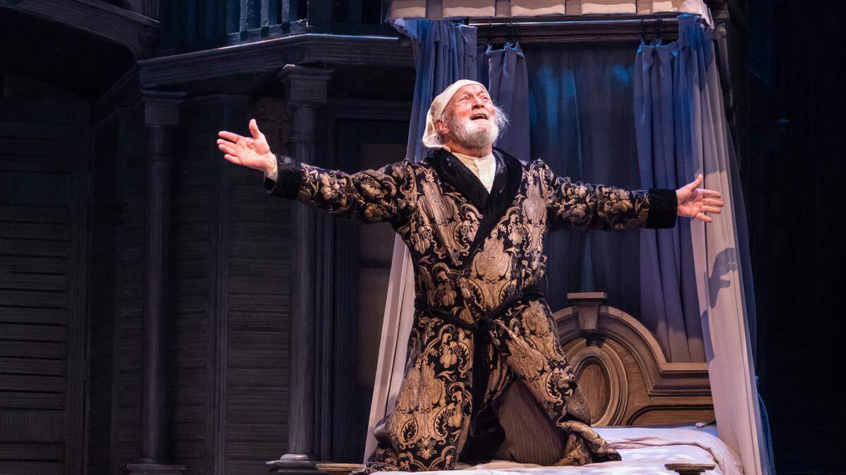Gary Neal Johnson will return as Ebenezer Scrooge in Kansas City Repertory Theatre’s annual production of “A Christmas Carol.”