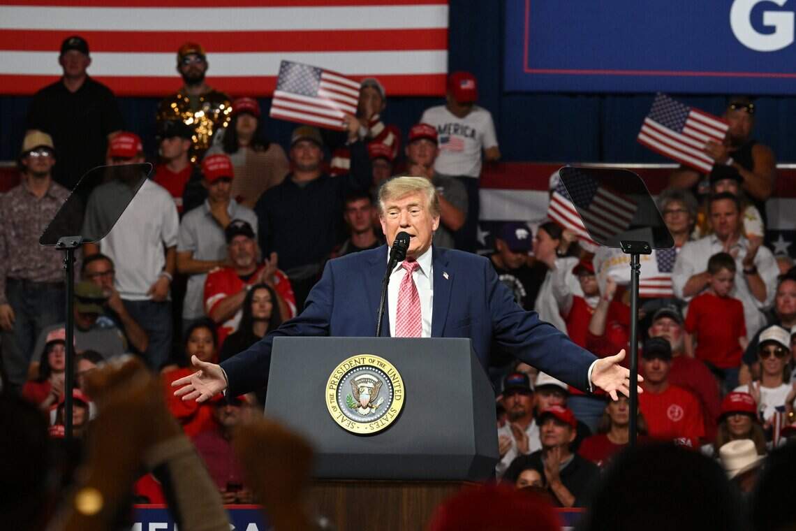 President Donald Trump is coming back to Kansas in final push for Marshall