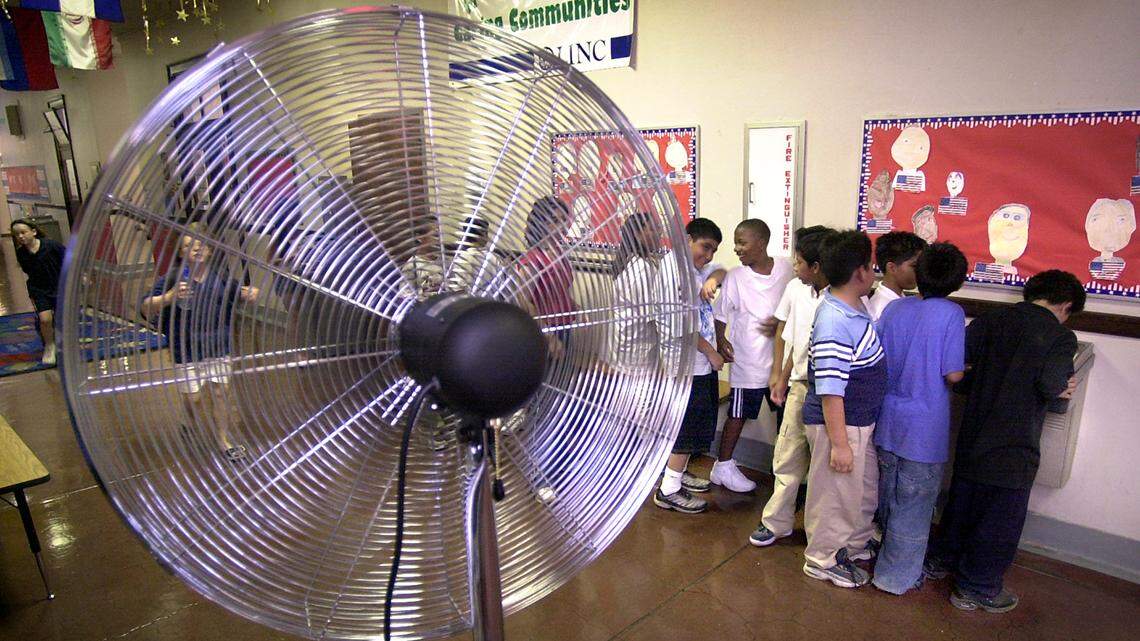 Not all Kansas City Public Schools buildings are air conditioned, and many others’ systems are in need of upgrades.