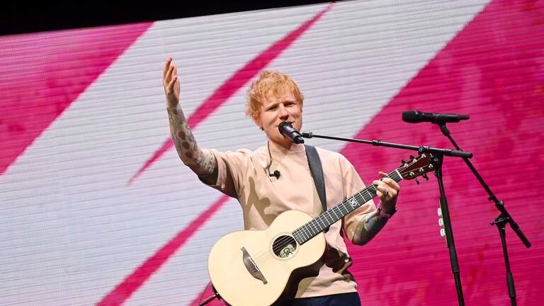 Ed Sheeran quietly slipped into KC for special show for England’s World Cup team