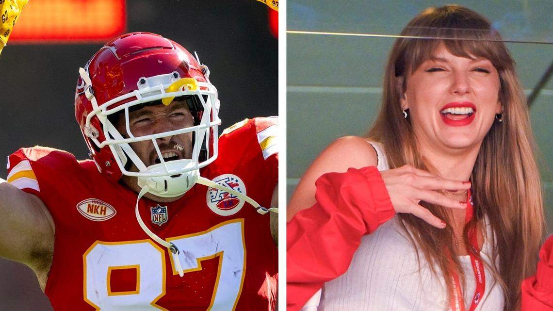 Taylor Swift came to Arrowhead to see the Chiefs and new pal Travis Kelce, just the latest bit of off-field curiosity for the reigning Super Bowl champions.
