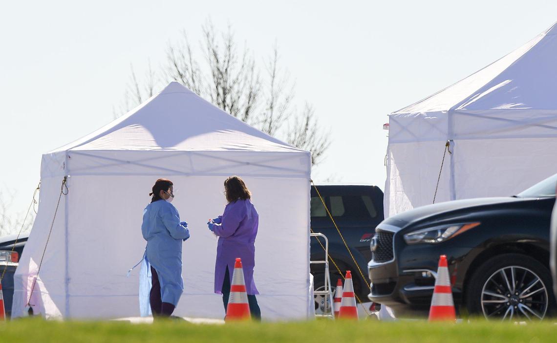 The Johnson County health department is expected to announce three more drive-thru testing dates soon.