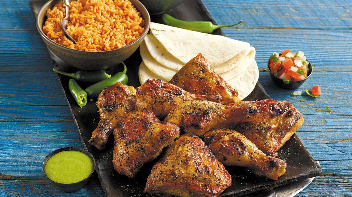 El Pollo Loco’s chicken is marinated in-house daily with a secret recipe then grilled.