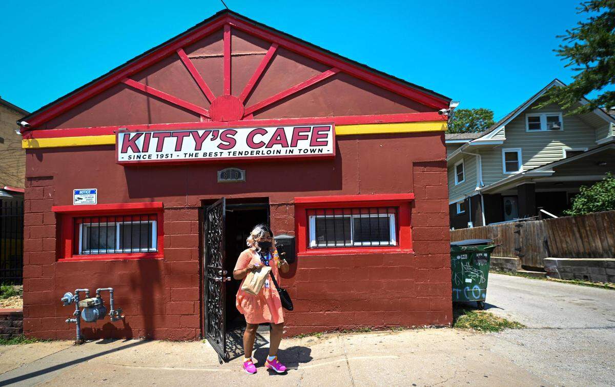 Kitty’s Cafe, 810 1/2 E 31st St., is famous for its tenderloins.
