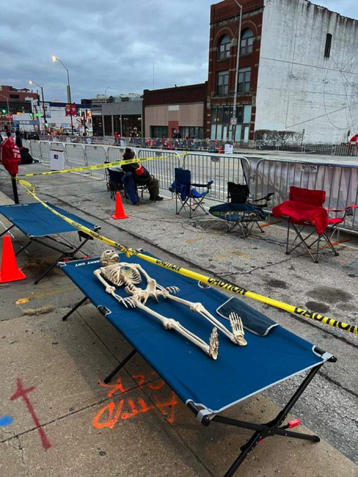 The skeleton, pre-abduction.