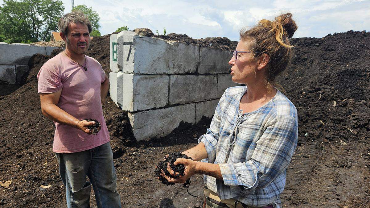 Dan Heryer and Brooke Salvaggio’s farm on Kansas City’s East Side produces vegetables, eggs, compost and more.
