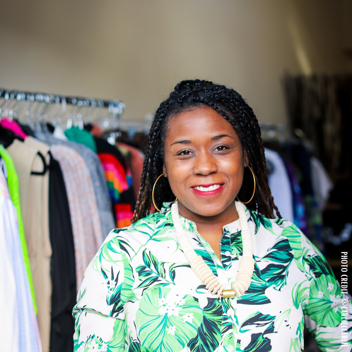 Tonya Winston, owner of B. Royal Boutique.