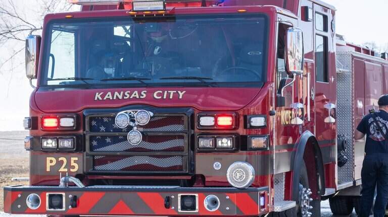 Fire department rescues man stuck in tube in Kansas City’s Northland