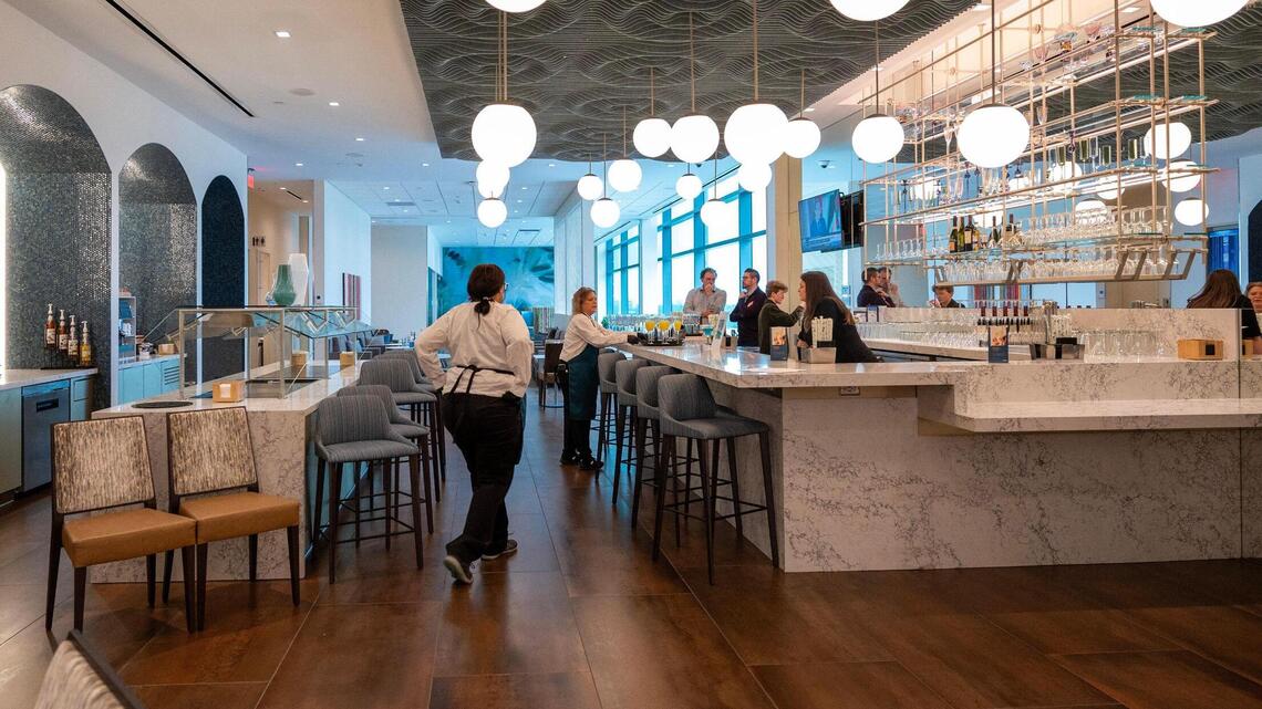 Luxury lounge opens in Kansas City Airport, with ‘tranquility,’ BBQ & local touches