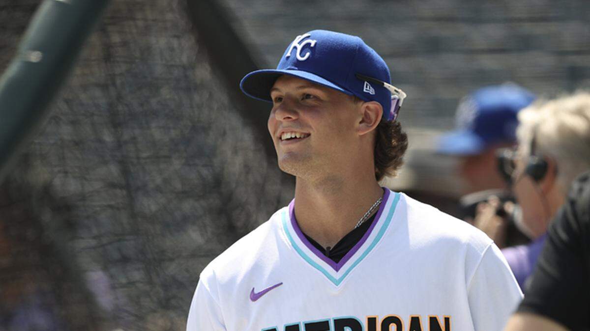 Bobby Witt Jr. won’t likely be in Omaha for long.