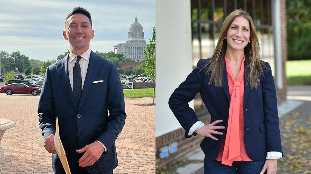 Pat Contreras and Patty Lewis, Democratic candidates for Missouri Senate