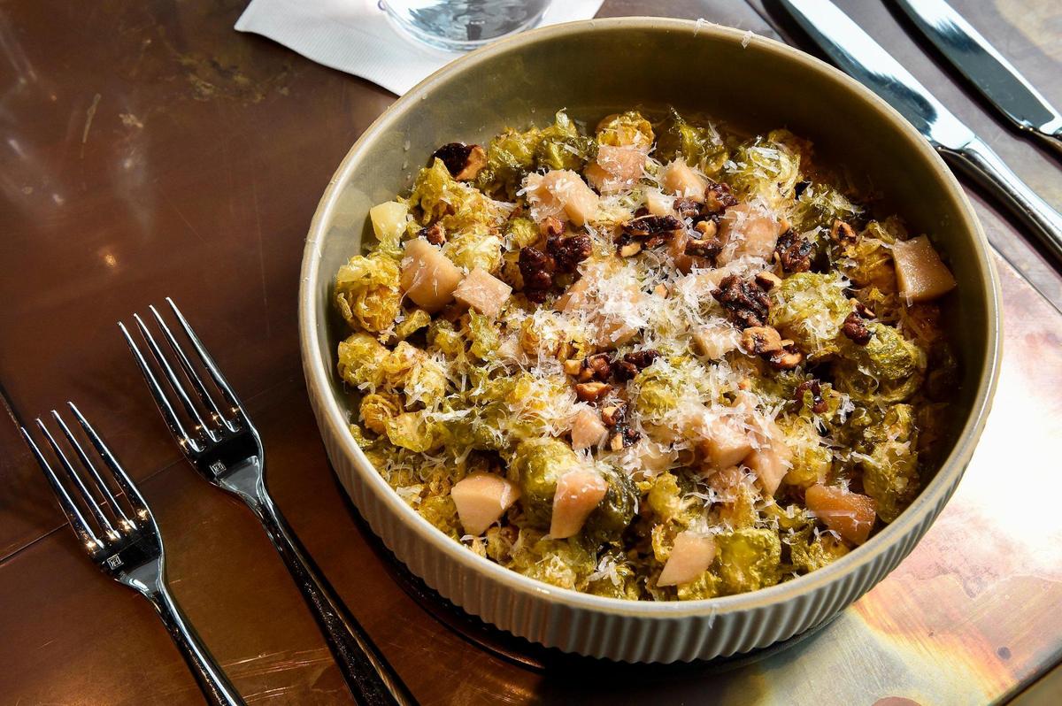 Crispy Brussels sprouts dish from The Stilwell.