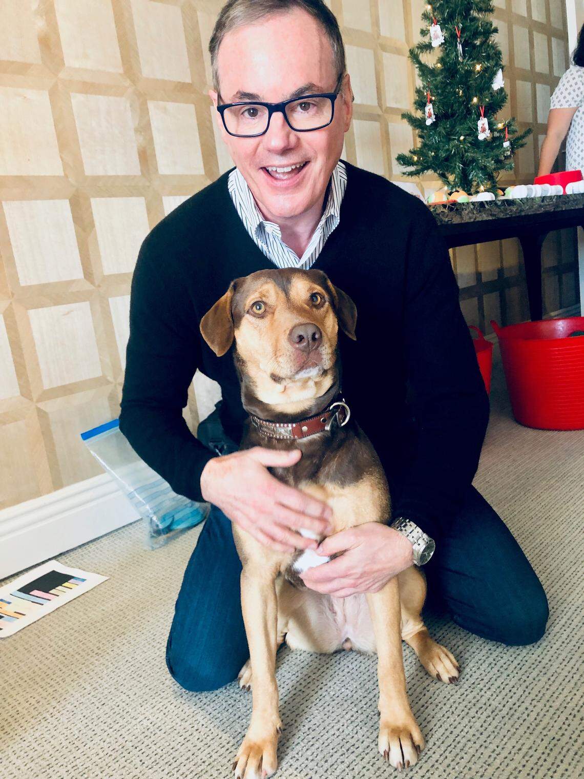 W. Bruce Cameron and Shelby, the star of “A Dog’s Way Home,” are touring the country to promote the movie.