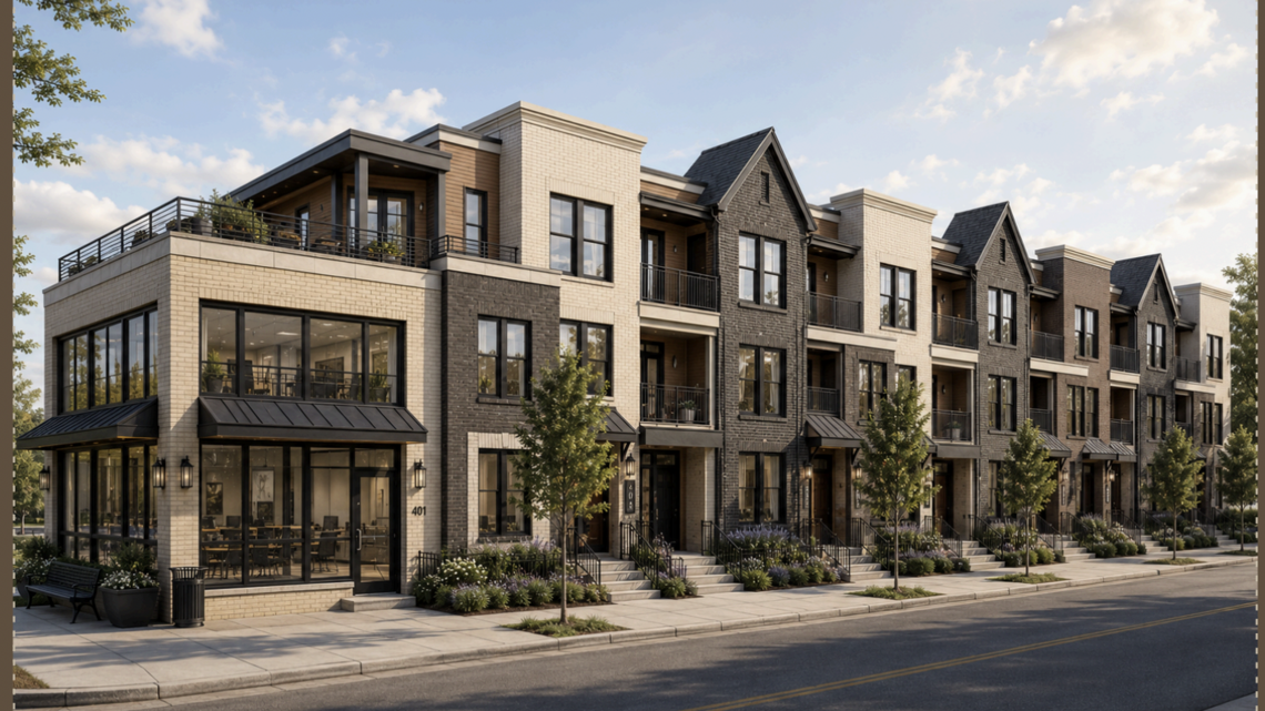 As Lee’s Summit eyes new downtown housing, 28 new townhomes could be in the works