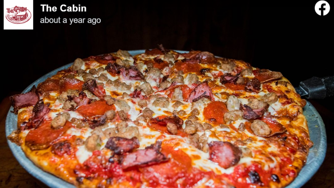 A Michigan lottery club met for pizza and lottery tickets at The Cabin — and won $616,985. This was not their pizza.