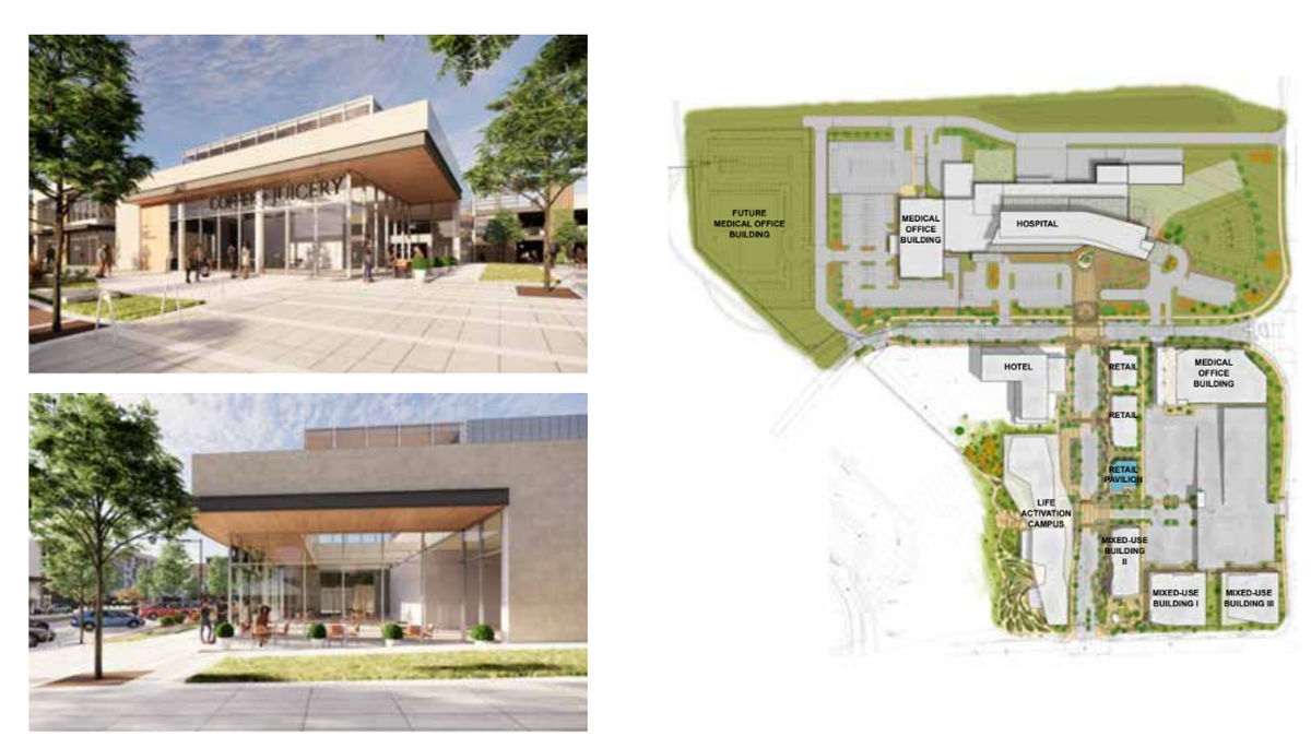 The first phase of AdventHealth will open in 2025.