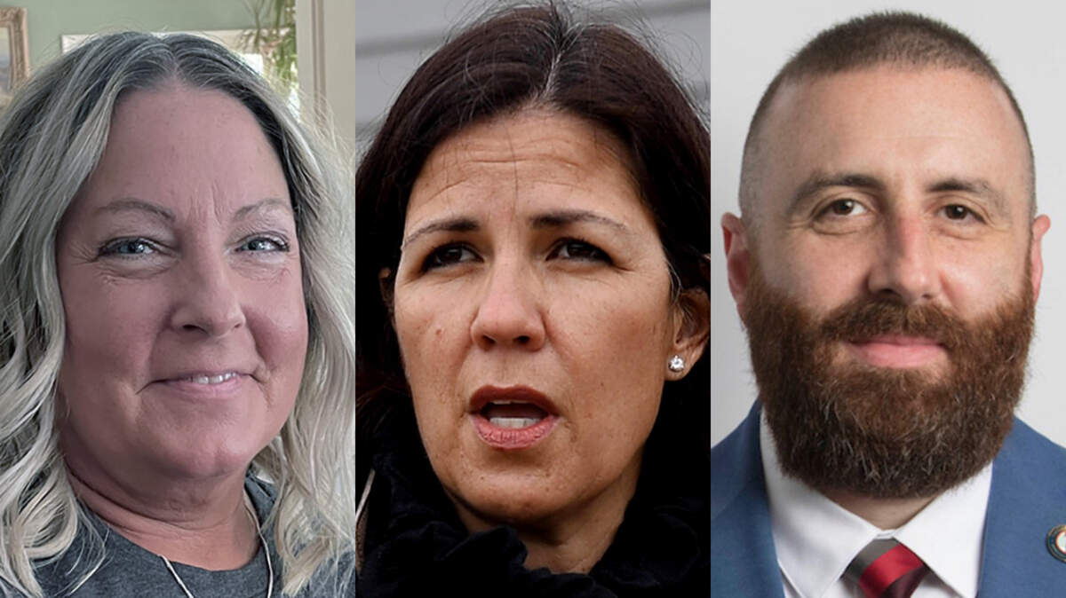 Carrody Buchhorn, Douglas County District Attorney Suzanne Valdez and former Deputy District Attorney Joshua Seiden